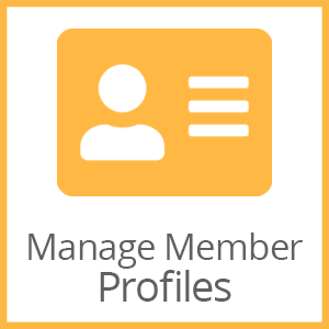 Manage member profiles